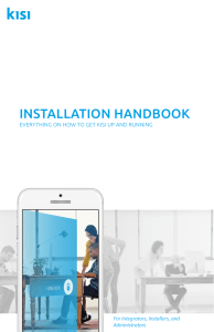 installation handbook