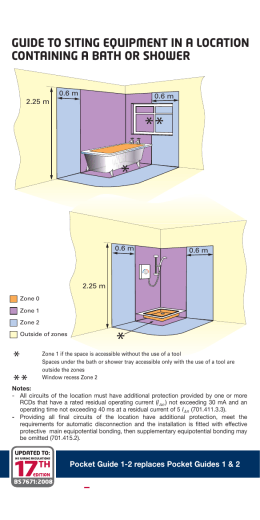 Bathroom Zones 17th Edition extract from 17 edition electricity in swimming pools regulations Bathroom Zones 17th Edition extract from 17 edition electricity in swimming pools regulations