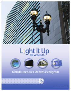 Distributor Sales Incentive Program