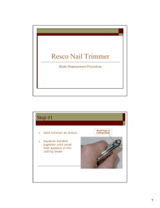 Resco Nail Trimmer - Resco Pet Products