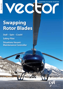 Swapping Rotor Blades - Civil Aviation Authority of New Zealand