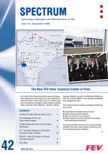 The New FEV India Technical Center in Pune