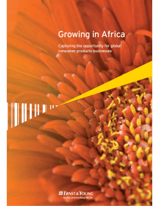 Growing in Africa: Capturing the opportunity for global