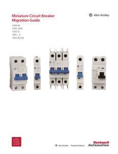 Miniature Circuit Breaker Migration Guide