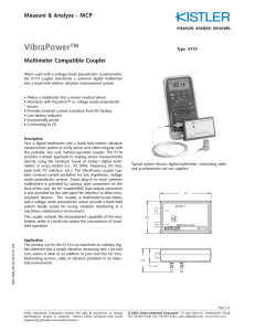 VibraPower Multimeter Compatible Coupler
