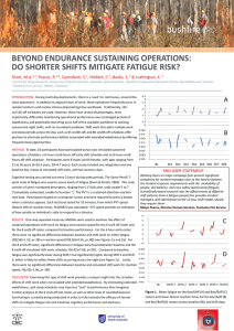 Beyond Endurance Sustaining Operations: Do
