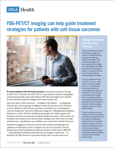 FDG-PET/CT imaging can help guide treatment