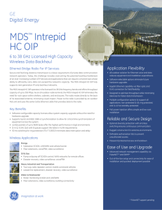 MDS™ Intrepid HC OIP