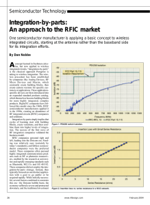 Integration-by-parts: An approach to the RFIC market