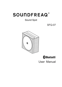 SFQ-07 User Manual
