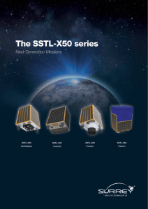 The SSTL-X50 series - Surrey Satellite Technology US LLC