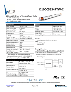 D10CC55347TW-C - Universal Lighting Technologies