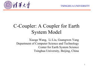 C-Coupler: A Coupler for Earth System Model