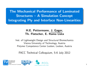 The Mechanical Performance of Laminated Structures -- A
