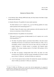 Statement on Monetary Policy [PDF 21KB]