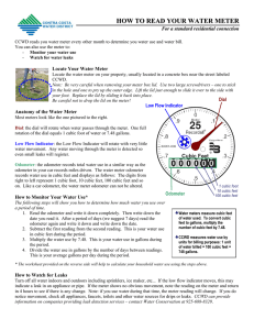 How to Read Your Water Meter
