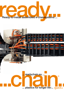 Ready-to-install assembled e-chainsystems®... readychain.eu