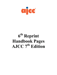 AJCC 7th Edition Errata for 5th Reprint
