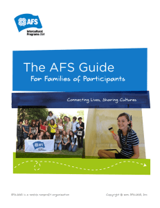 The AFS Guide - AFS-USA