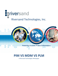 PIM VS MDM VS PLM