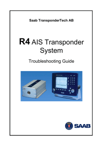 R4 Navigation System - Operators Manual