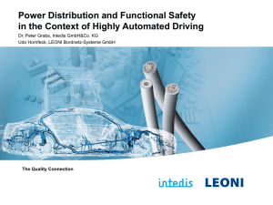 Power Distribution and Functional Safety in the Context of