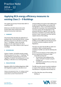 PN-12-2014-Applying BCA energy efficiency