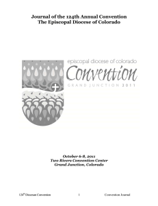 Journal of 124th Annual Convention
