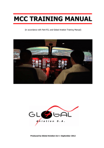 mcc training manual - Global Aviation SA