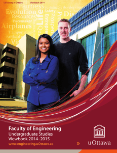 University Of Ottawa - Faculty of Engineering