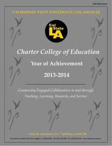 Charter College Of Education - California State University