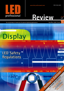 LED Safety Regulations