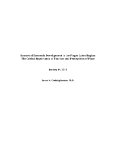 Sources of Economic Development in the Finger Lakes Region: The