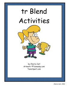 tr Blend Activities