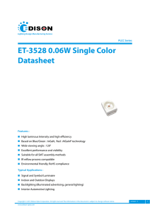 ET-3528 0.06W Single Color Datasheet