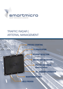 traffic radar | arterial management