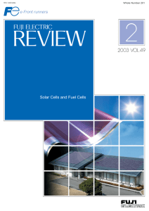 Solar Cells and Fuel Cells