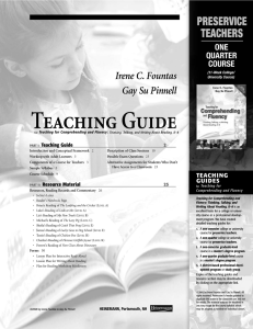 teaching guides