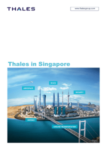 Thales in Singapore