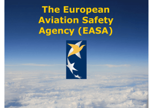 The European Aviation Safety Agency (EASA)