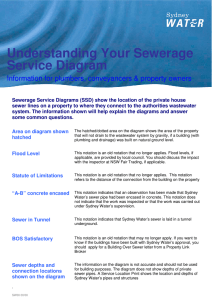 Understanding Your Sewerage Service Diagram