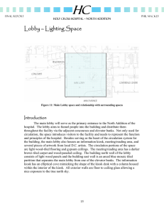 Lobby – Lighting Space