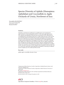 Agriculturae Conspectus Scientificus . Vol. 80 (2015)