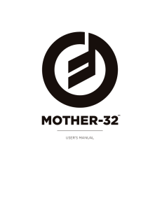 Mother-32 Manual