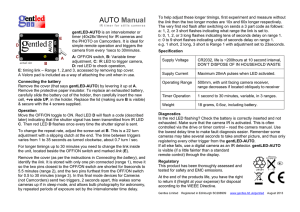 AUTO Manual - Gentles Limited