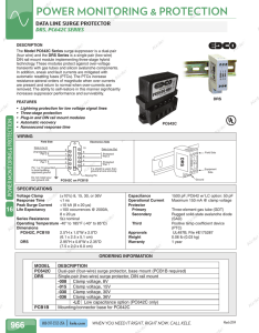 DRS and PC642C Series Catalog Page