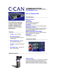 COMMUNICATION - C~Can Power Systems Inc