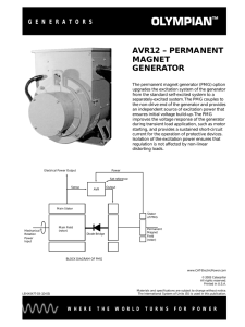 avr12 – permanent magnet generator