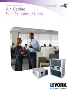 Air-Cooled Self-Contained Units