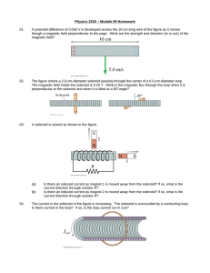 Physics 2220 – Module 09 Homework 01. A potential difference of